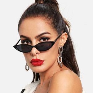 Black Cat Eye Sunglasses